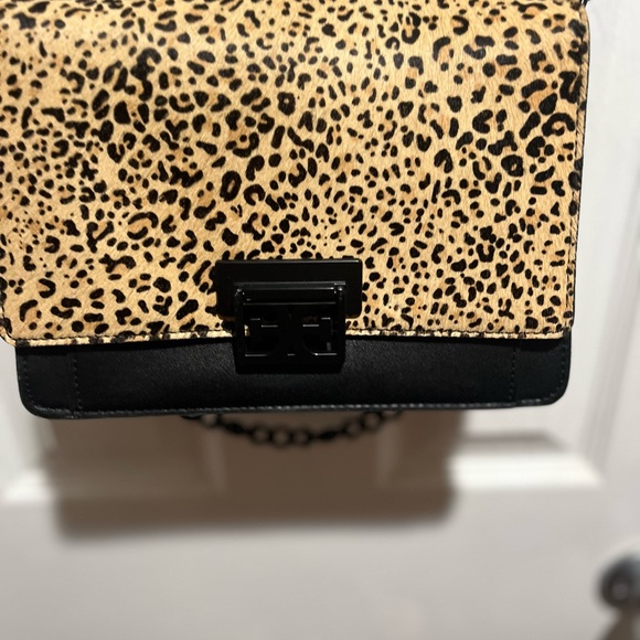 Sam Edelman Leopard Print Crossbody Bag - Picture 1 of 7
